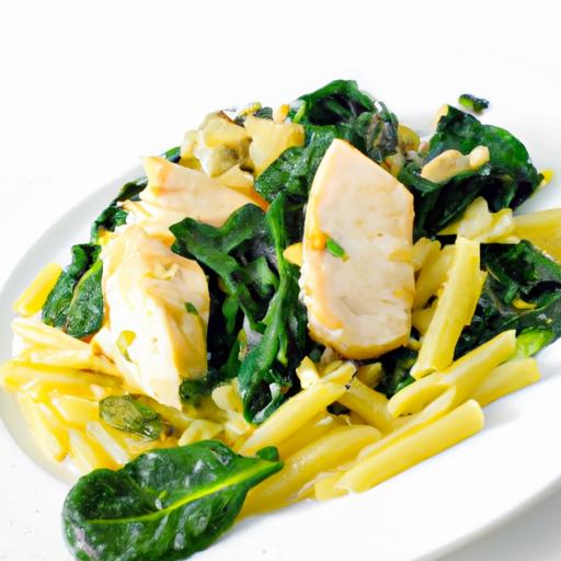 Effortless One-Pot Pasta with Chicken ⁤and Spinach Delight