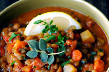 Hearty Lentil Minestrone Soup: A Wholesome Classic Recipe