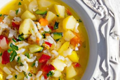 Hearty Vegetable Orzo Soup: A Comforting Bowl of Goodness