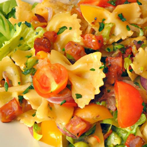 Crisp & Creamy Vegan BLT Pasta Salad Recipe to Savor