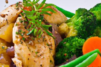 Effortless One Pan Chicken and Veggies: Flavorful & Fast