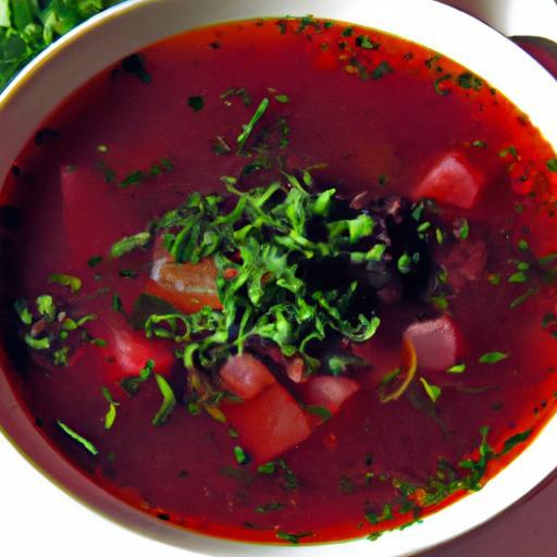 Discover the Rich Flavors of Vegetarian Russian Borscht Delight