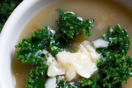 Soul-Warming Caramelized Onion and Kale Soup Recipe