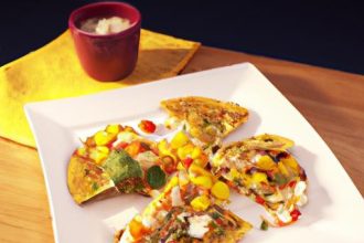 Shrimp Quesadilla Delight: Flavor Packed, Only 300 Calories