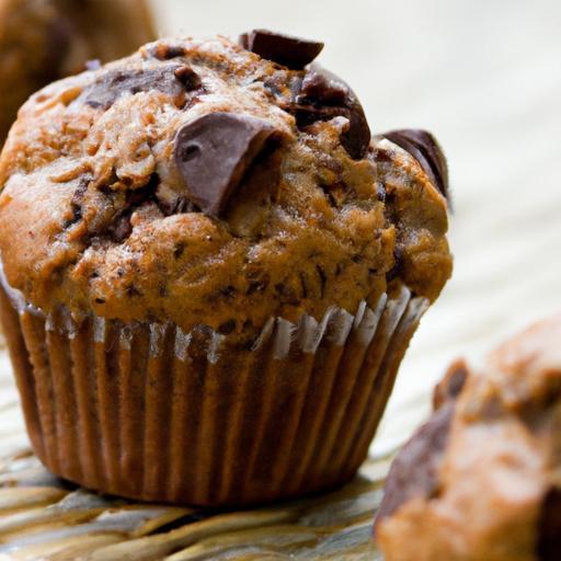 Wholesome Chocolate Chip Muffins: Healthy Breakfast Bliss