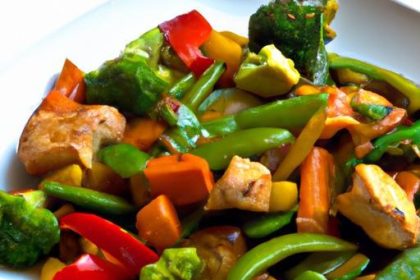 Quick & Healthy Chicken Stir Fry Using Frozen Veggies