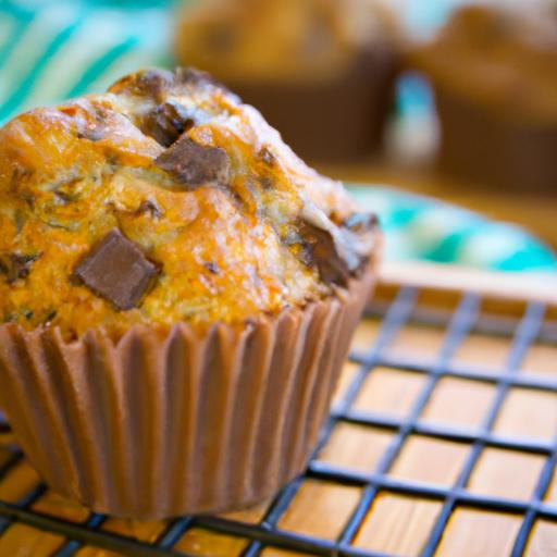 Wholesome Chocolate Chip Muffins: Healthy Breakfast Bliss