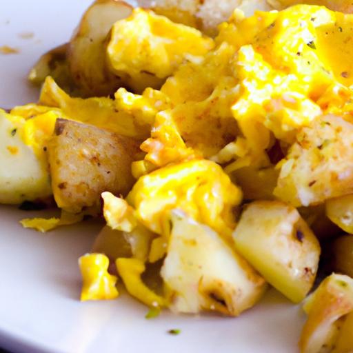 Start Your⁢ day right with Cheesy Potato Egg Scramble‍ Delight