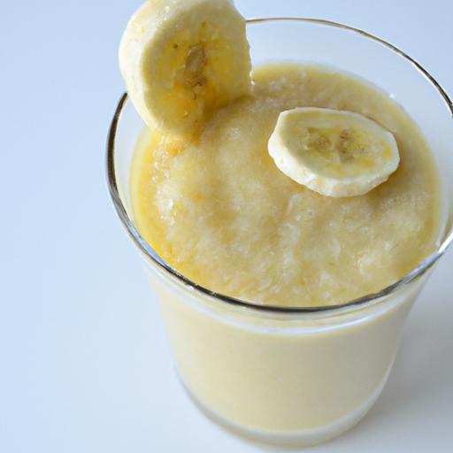 Energize Your Day: Banana Lemon Ginger Smoothie Recipe