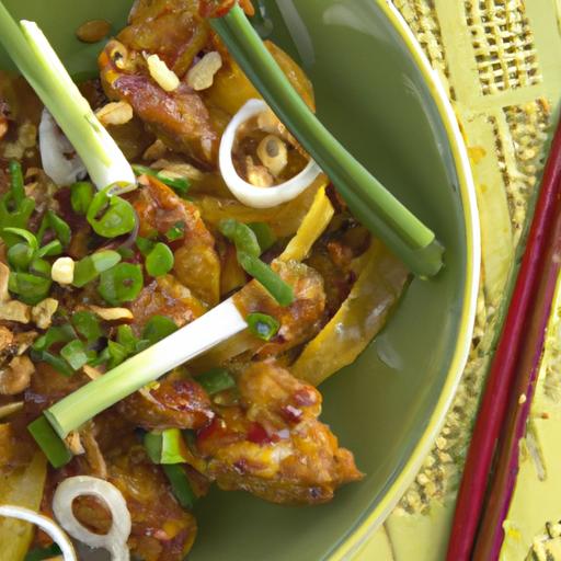 Savor the Zesty Delight of Vietnamese Lemongrass Chicken