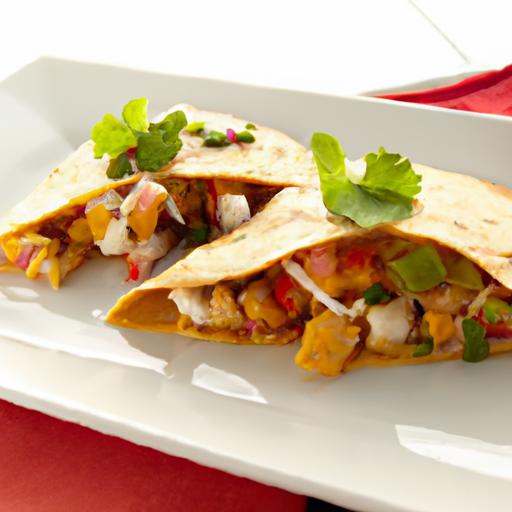Shrimp quesadilla ‍Delight: Flavor Packed, Only 300 Calories