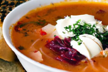 Savor the Flavor: Ukrainian Red Borscht Soup Recipe Guide