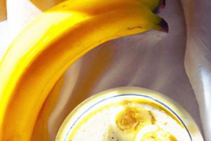 Energize Your Day: Banana Lemon Ginger Smoothie Recipe